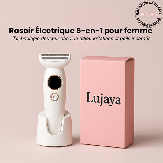 Lujaya® Rasoir Électrique 5 en 1 pour Femme