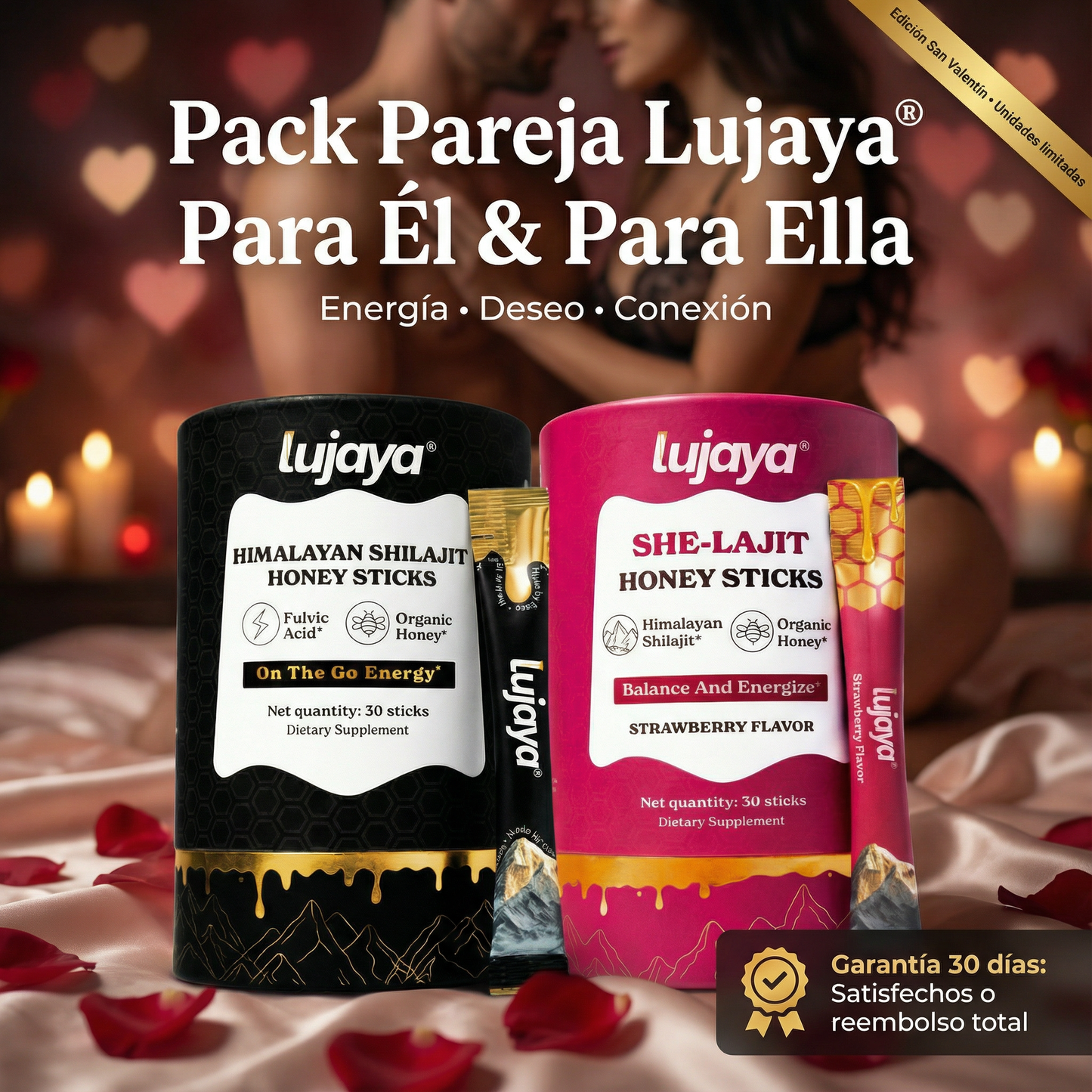 Lujaya® SHE-Lajit Miel Sticks